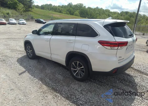 2018 Toyota Highlander Xle из США, поврежденный, VIN 5TDJZRFH7JS833952